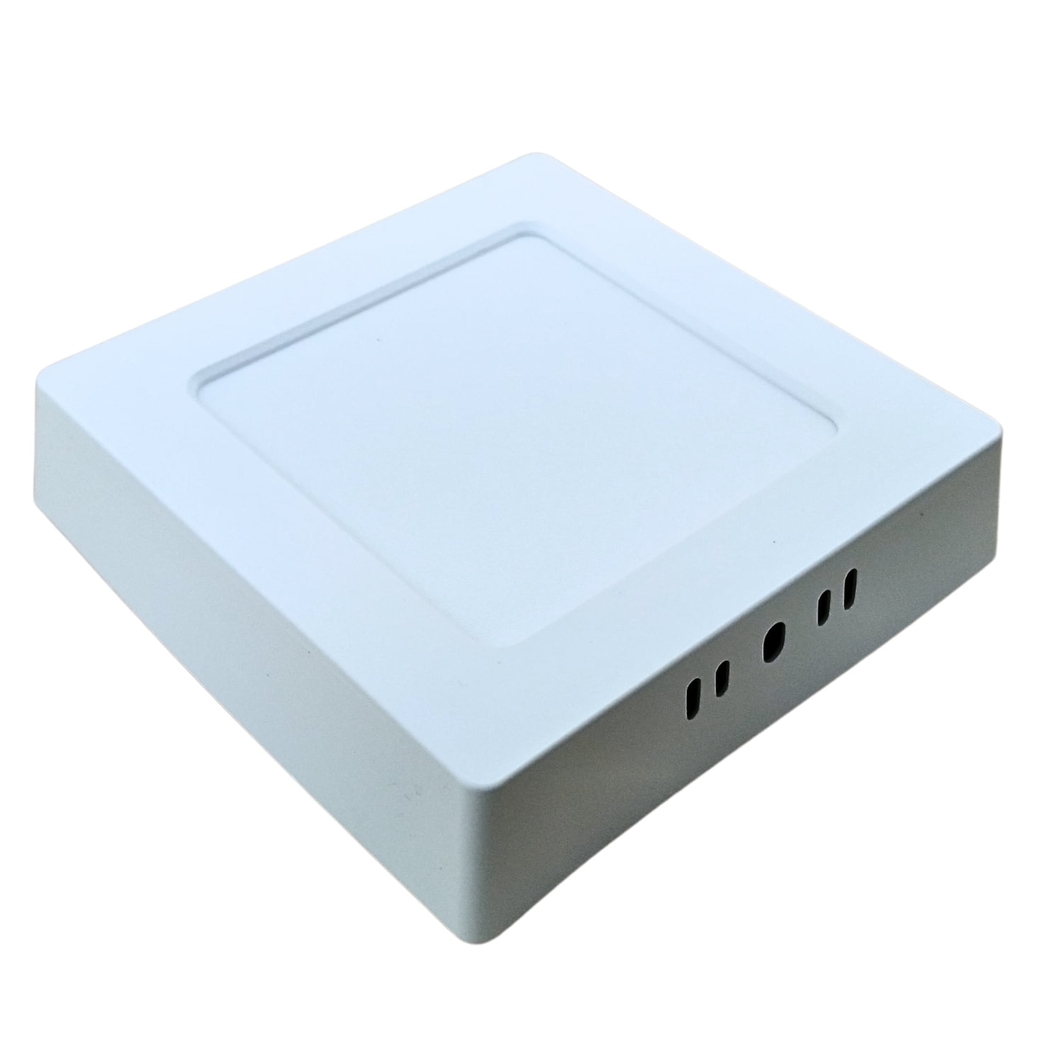 Plafon Quadrado Sobrepor 6W LED Branco Quente Elgin