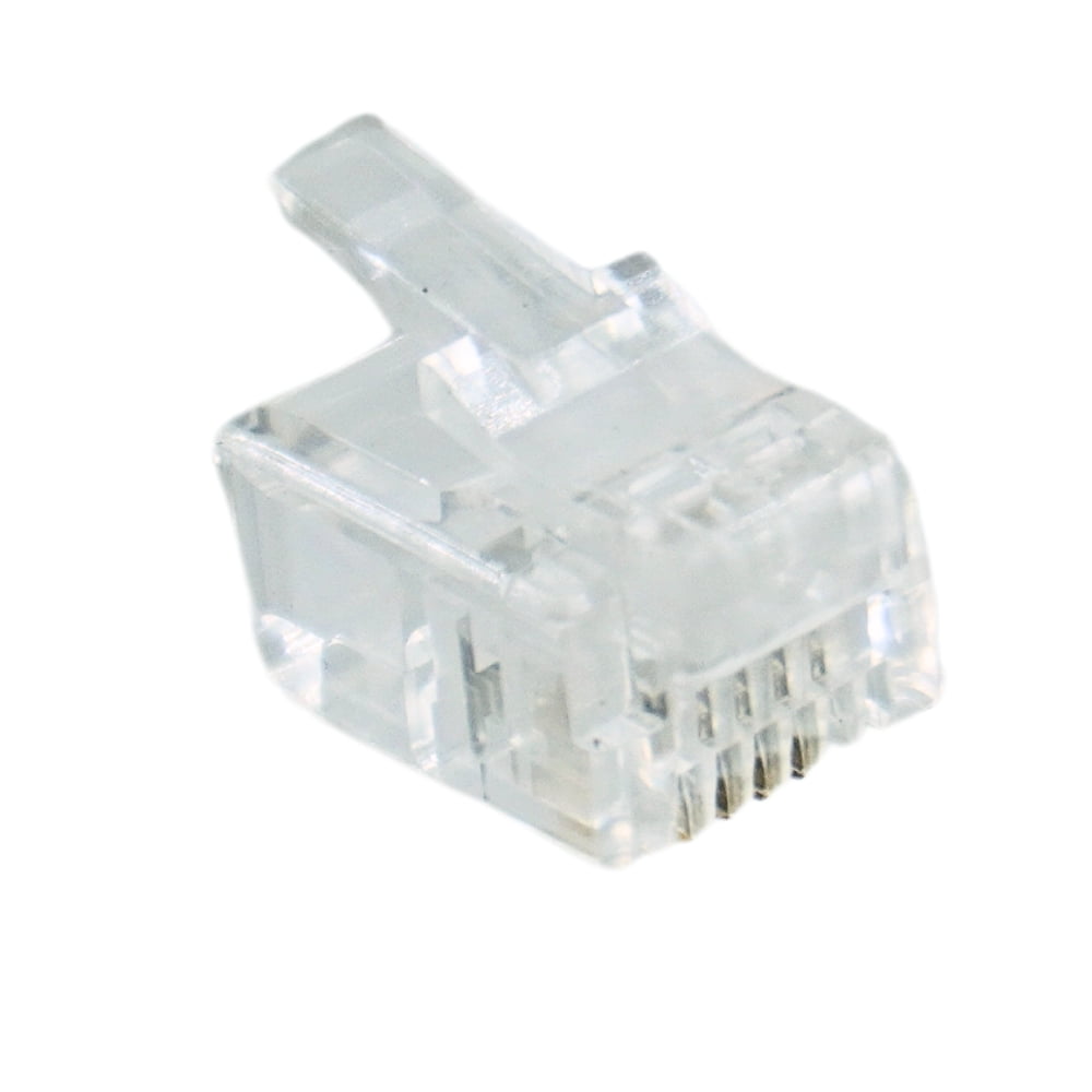 Conector RJ11 6 Vias e 4 Contatos 6x4 (CY-7006)