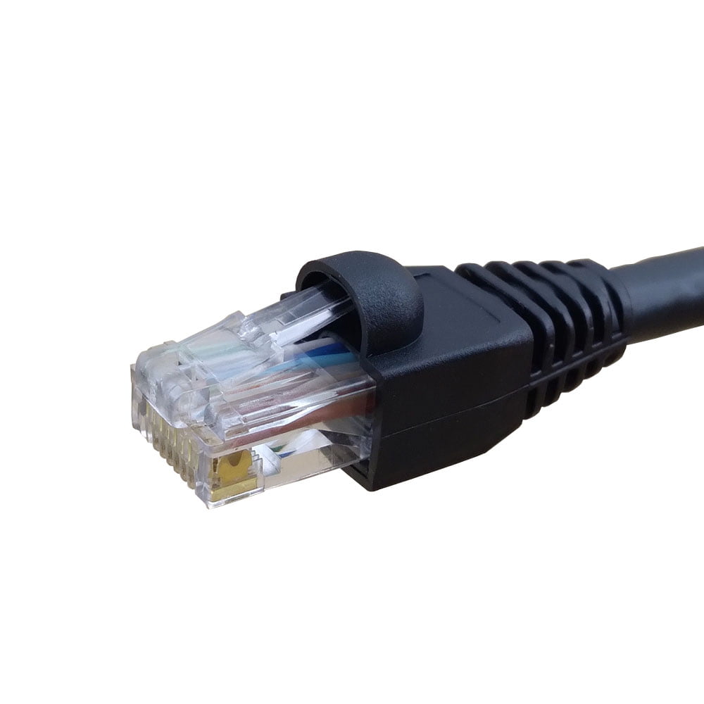 Patch Cord Cat6 Preto Copperlan 23AWG 10/100/1000MBPS