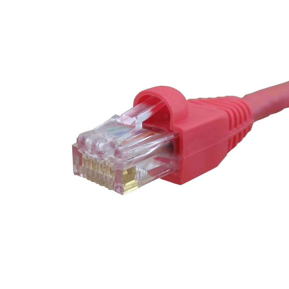 Patch Cord Cat6 Vermelho Copperlan 23AWG 10/100/1000MBPS