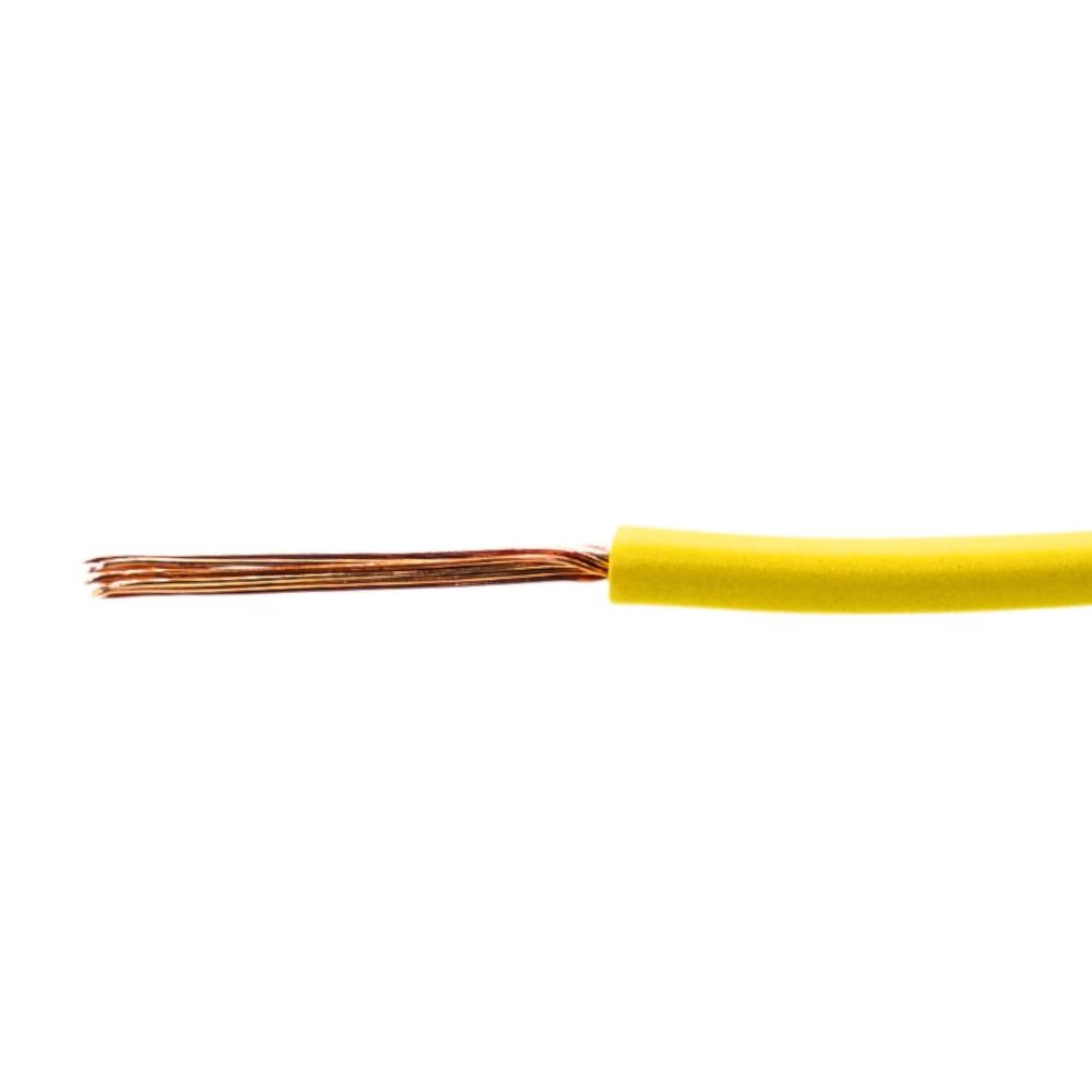 Fio 2,5mm Amarelo Flexível Elétrico 750V