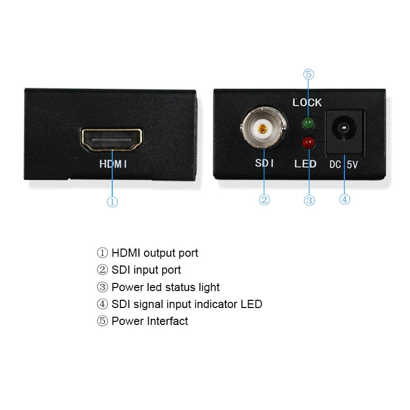 Conversor SDI para HDMI