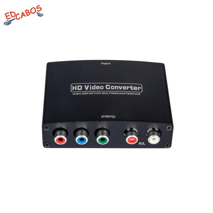 Conversor HDMI para Vídeo Componente Ypbpr + áudio