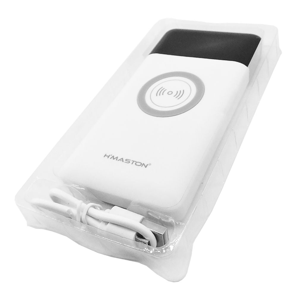 Carregador Portátil Com Indução Hmaston 10000mah H999 Ed Cabos 8267