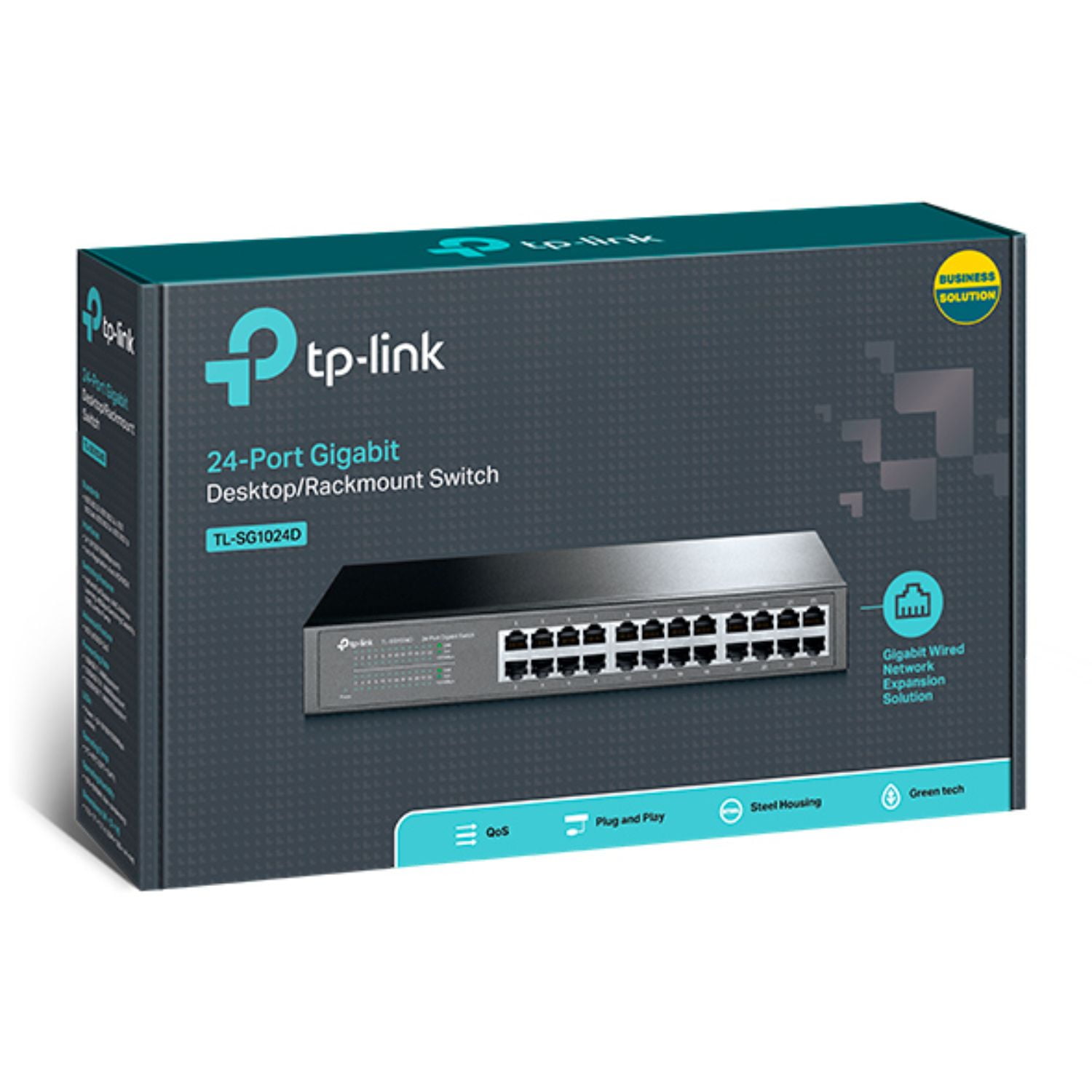 Switch TP Link 24 Portas TL-SG1024D 10/100/1000Mbps