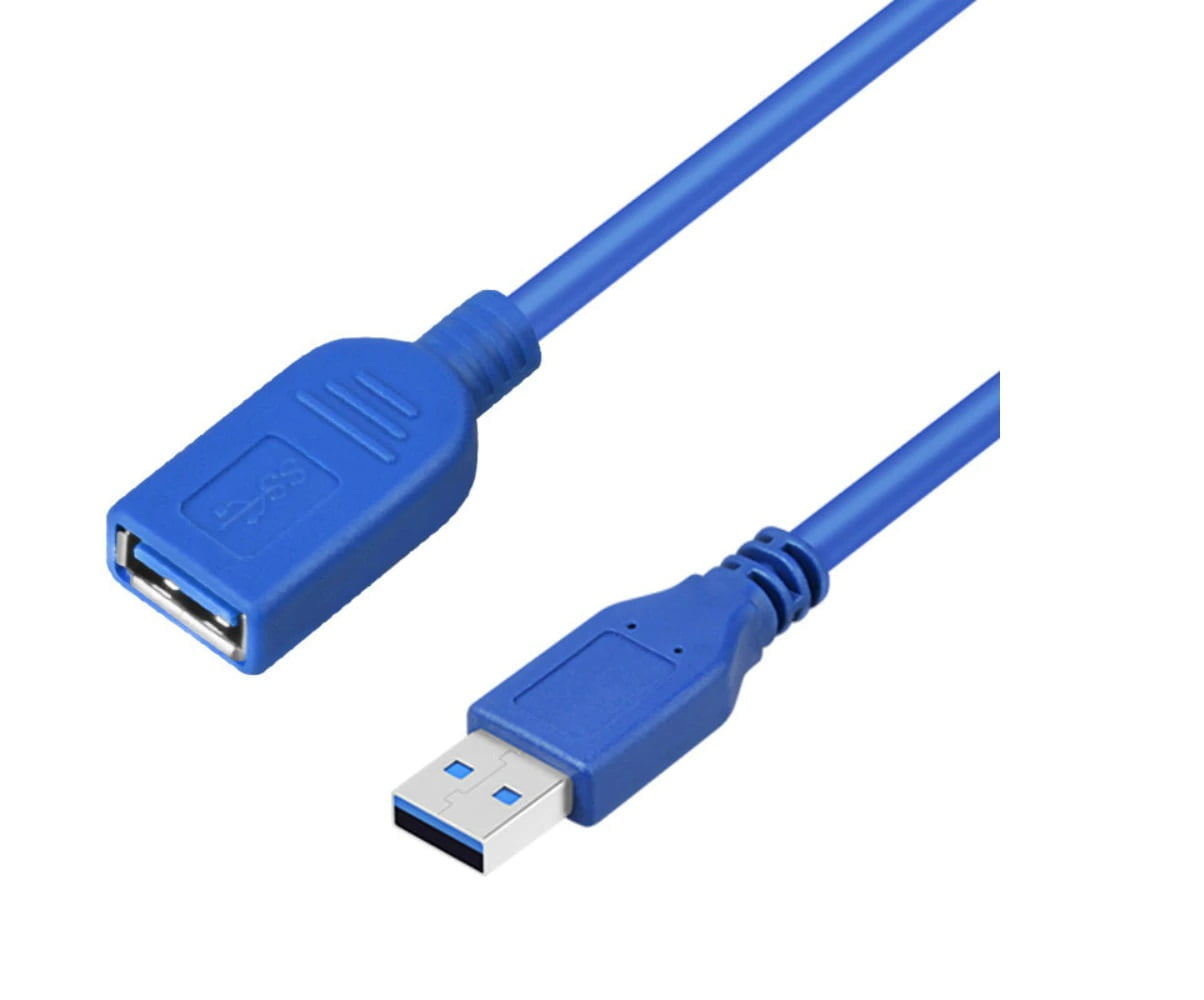 Extensão USB 3.0 3 Metros Azul 