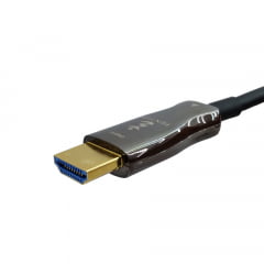 Cabo HDMI 2.0 30 Metros Fibra Óptica 4k Ultra HD 19 Pinos @60Hz