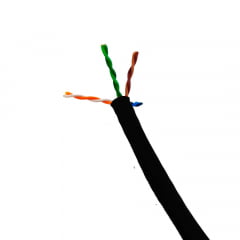 Cabo de Rede CAT6 Norphel Preto CMX UTP 23AWG