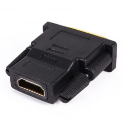 Adaptador DVI para HDMI Preto