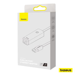 Adaptador USB para RJ45 LAN 1000Mbps BASEUS WKQX000101