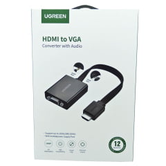Adaptador HDMI Para VGA Ugreen 1080p 40248