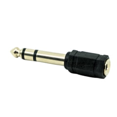 Adaptador P2 Fêmea Para Plug P10 Macho