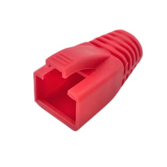 Capa RJ45 CAT6A Vermelha