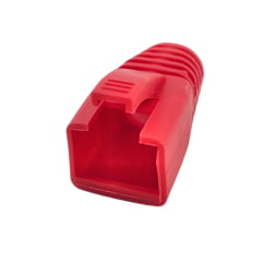 Capa RJ45 CAT6A Vermelha