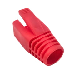 Capa RJ45 CAT6A Vermelha