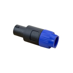 Conector Speakon 4 Vias Preto