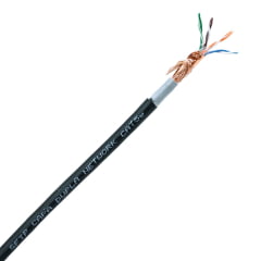 Cabo de Rede Cat5e Blindado SFTP Dupla Capa 24AWG