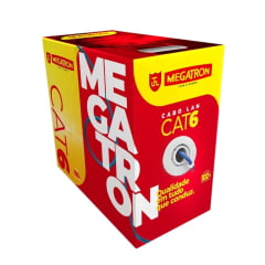Cabo de Rede CAT6 Azul CM UTP Megatron