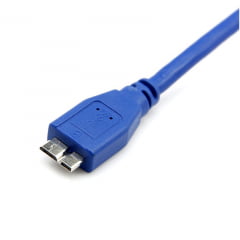 Cabo USB 3.0 para HD Externo 1,5 Metros