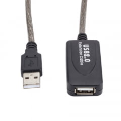 Extensor USB 15 Metros Amplificado USB 2.0