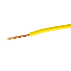 Fio 2,5mm Amarelo Flexível Elétrico 750V