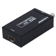 Conversor SDI para HDMI 1080P HD-SDI 3G-SDI com Fonte