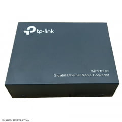 Conversor de Mídia TP Link MC210CS Gigabit 10/100/1000Mbps 20KM