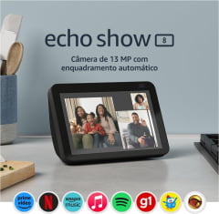 Amazon Alexa Echo Show 8 2ª Geração Assistente Virtual