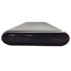 Carregador Portátil Baseus 10000mAh Bipow PD 3.0 + QC 3.0 Quick Charge Preto PPDML-C01