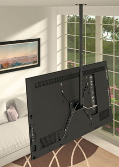 Suporte de Teto para TV 19" a 56" Preto SKY100 PR Multivisão