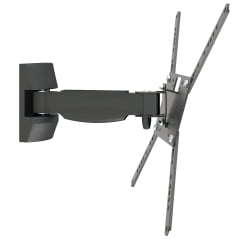 Suporte para TV 14" a 56" Preto Organizador de Cabos STPA 46 PR Multivisão