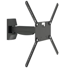 Suporte para TV 14" a 56" Preto Organizador de Cabos STPA 46 PR Multivisão