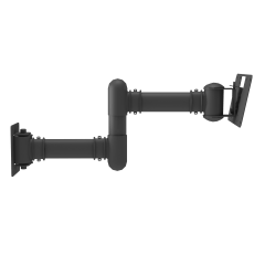 Suporte para TV 19" a 56" Preto Tri-Articulado STPA 50 PR Multivisão