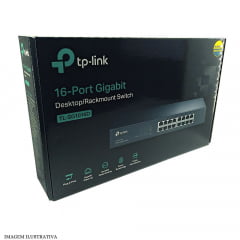 Switch 16 Portas Gigabit TP Link SG1016D