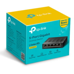 Switch TP Link 5 Portas Rede Gigabit LS1005G