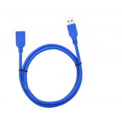 Extensão USB 3.0 1,5 Metros Azul 