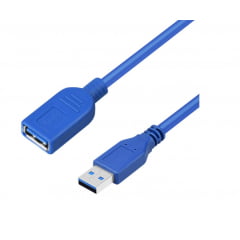 Extensão USB 3.0 5 Metros Azul