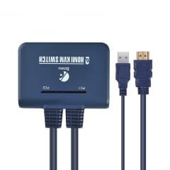 KVM HDMI 2 Portas com USB