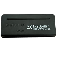 Splitter HDMI 4K 2.0 1X2 Ultra HD 60Hz